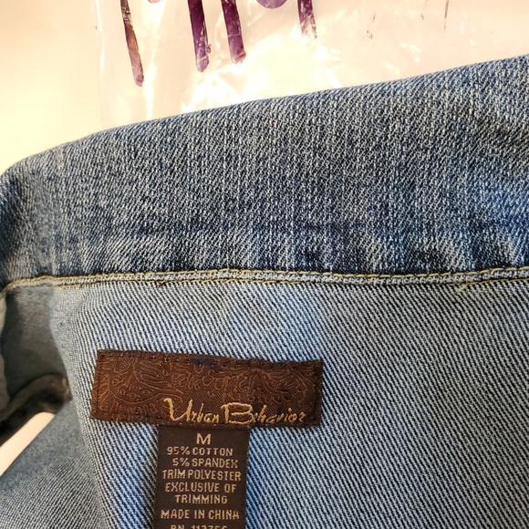 Urban Behavior Cinched Waist Denim Vest - Picture 7 of 8